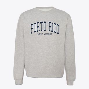 Porto Rico West Virginia Traditional Crewneck Sweatshirt