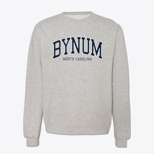 Bynum North Carolina Traditional Crewneck Sweatshirt