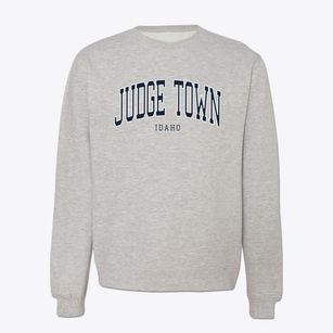 Judge Town Idaho Traditional Crewneck Sweatshirt