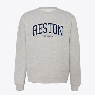 Reston Virginia Traditional Crewneck Sweatshirt
