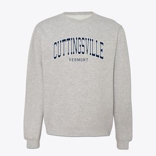Cuttingsville Vermont Traditional Crewneck Sweatshirt