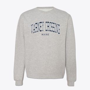 Varney Crossing Maine Traditional Crewneck Sweatshirt