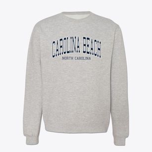 Carolina Beach North Carolina Traditional Crewneck Sweatshirt