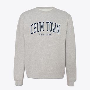 Crum Town New York Traditional Crewneck Sweatshirt