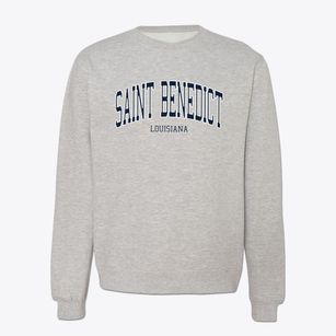 Saint Benedict Louisiana Traditional Crewneck Sweatshirt