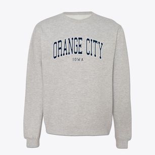 Orange City Iowa Traditional Crewneck Sweatshirt