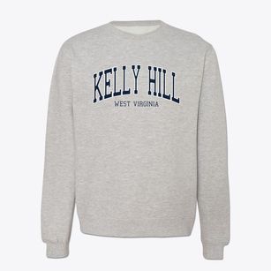 Kelly Hill West Virginia Traditional Crewneck Sweatshirt