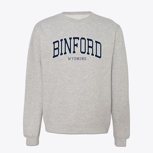 Binford Wyoming Traditional Crewneck Sweatshirt
