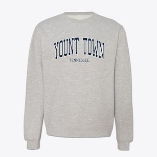 Yount Town Tennessee Traditional Crewneck Sweatshirt