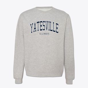 Yatesville Illinois Traditional Crewneck Sweatshirt