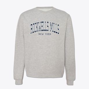 Rockwells Mills New York Traditional Crewneck Sweatshirt