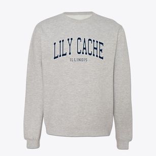 Lily Cache Illinois Traditional Crewneck Sweatshirt