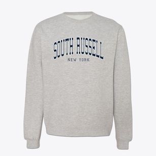 South Russell New York Traditional Crewneck Sweatshirt