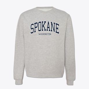 Spokane Washington Traditional Crewneck Sweatshirt