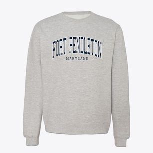 Fort Pendleton Maryland Traditional Crewneck Sweatshirt