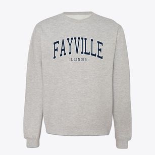 Fayville Illinois Traditional Crewneck Sweatshirt