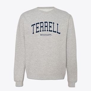 Terrell Mississippi Traditional Crewneck Sweatshirt