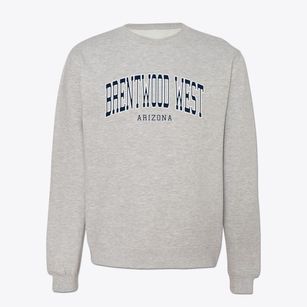 Brentwood West Arizona Traditional Crewneck Sweatshirt