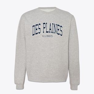 Des Plaines Illinois Traditional Crewneck Sweatshirt