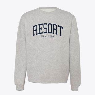 Resort New York Traditional Crewneck Sweatshirt