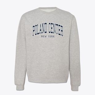 Poland Center New York Traditional Crewneck Sweatshirt