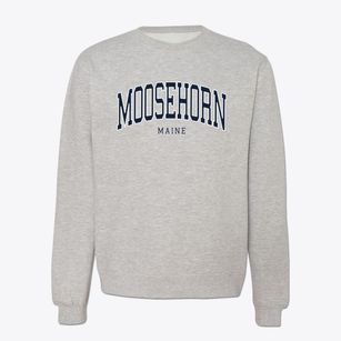 Moosehorn Maine Traditional Crewneck Sweatshirt