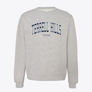 Terrell Hills Texas Traditional Crewneck Sweatshirt