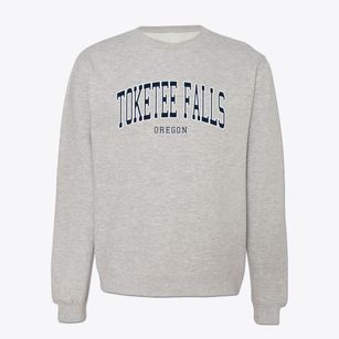 Toketee Falls Oregon Traditional Crewneck Sweatshirt