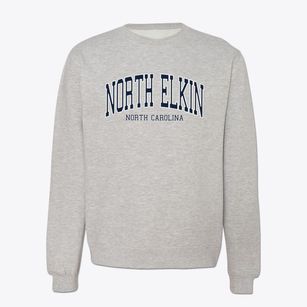 North Elkin North Carolina Traditional Crewneck Sweatshirt