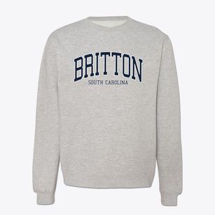 Britton South Carolina Traditional Crewneck Sweatshirt