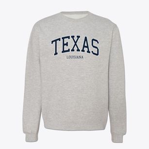 Texas Louisiana Traditional Crewneck Sweatshirt