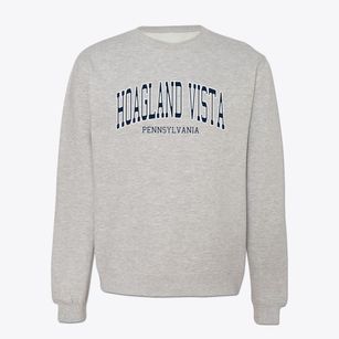 Hoagland Vista Pennsylvania Traditional Crewneck Sweatshirt