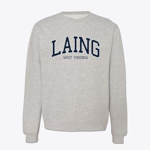 Laing West Virginia Traditional Crewneck Sweatshirt