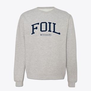Foil Missouri Traditional Crewneck Sweatshirt