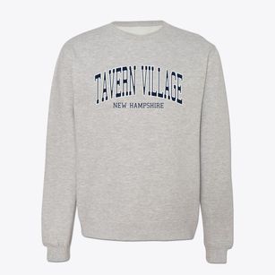 Tavern Village New Hampshire Traditional Crewneck Sweatshirt