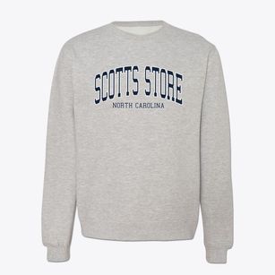 Scotts Store North Carolina Traditional Crewneck Sweatshirt