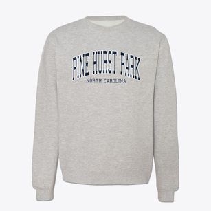Pine Hurst Park North Carolina Traditional Crewneck Sweatshirt
