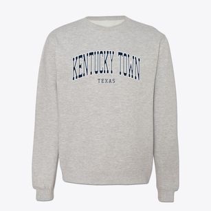 Kentucky Town Texas Traditional Crewneck Sweatshirt