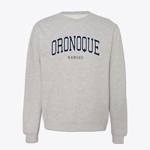 Oronoque Kansas Traditional Crewneck Sweatshirt