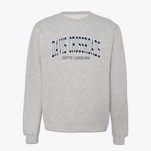 Davis Crossroads South Carolina Traditional Crewneck Sweatshirt