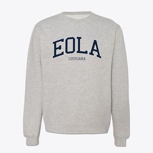 Eola Louisiana Traditional Crewneck Sweatshirt