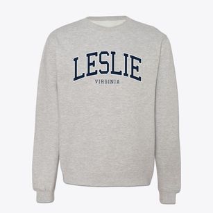 Leslie Virginia Traditional Crewneck Sweatshirt
