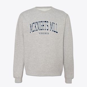 Mcknights Mill Virginia Traditional Crewneck Sweatshirt