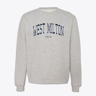 West Milton Ohio Traditional Crewneck Sweatshirt