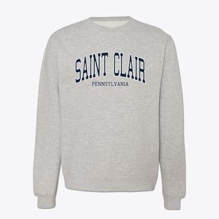 Saint Clair Pennsylvania Traditional Crewneck Sweatshirt
