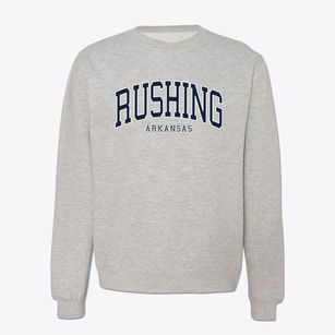 Rushing Arkansas Traditional Crewneck Sweatshirt