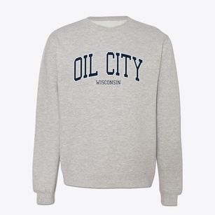 Oil City Wisconsin Traditional Crewneck Sweatshirt