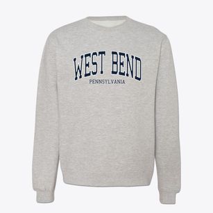West Bend Pennsylvania Traditional Crewneck Sweatshirt