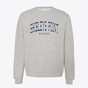 Shibleys Point Missouri Traditional Crewneck Sweatshirt