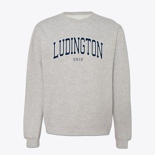 Ludington Ohio Traditional Crewneck Sweatshirt